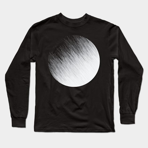 abstract rain Long Sleeve T-Shirt by uglyvector